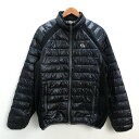 y■ロウアルパイン/LOWE ALPINEストレッチ入り 中綿ジャケット■黒【メンズL】MENS/2【中古】