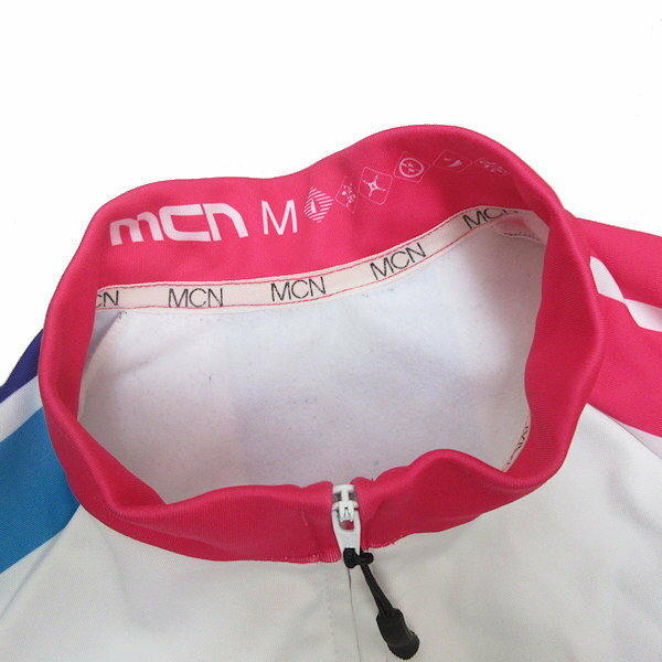 k■MCN 裏起毛 サイクルジャージ ウェア ロードバイク クロスバイク【M】MENS■31【中古】 2