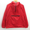 G■USA製■エルエルビーン/L.L.Bean アノラックパーカー/アウトドアウエア 2260【S】赤/LADIES/374【中古】■