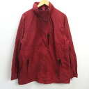 G■エルエルビーン/L.L.bean アウトドアジャケット/ナイロン UW49【L】赤/LADIES/404【中古】■