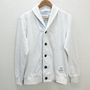 z■チャオパニック/CIAOPANIC TYPY コットンショールカーディガン【M】白/MENS■182【中古】