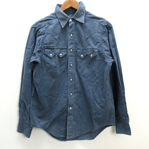 k■USA製■ロックマウント/Rockmount 6383 長袖ウエスタンシャツ【14.5×32】灰色/MENS■14【中古】 k■USA製■ロックマウント/Rockmount 6383 長袖ウエスタンシャツ【14.5×32】灰色/MENS■14【中古】