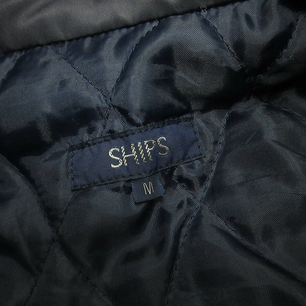 G■シップス/SHIPS ナイロンジャケット【M】紺/men's/67【中古】