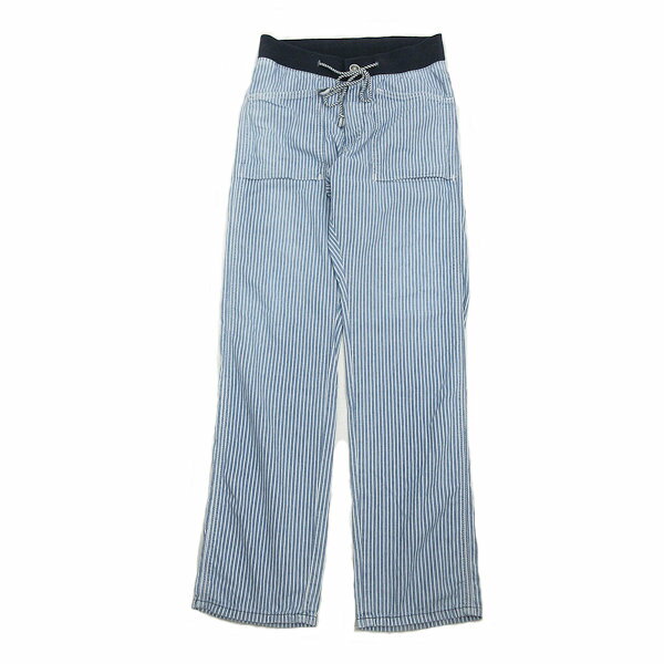 a■リー/LEE 40500 ストライプ柄 イージーパンツ【28】水色/MENS/161【中古】