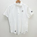 z■ビームス/BEAMS BASIC&EXCIYING 半袖ポロシャツ スカル刺繍【S】白/men's/49【中古】■(4)