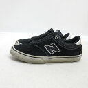 y■【26cm】ニューバランス/New Balance Nm255bwh スケーターシューズ■黒MENS/89【中古】