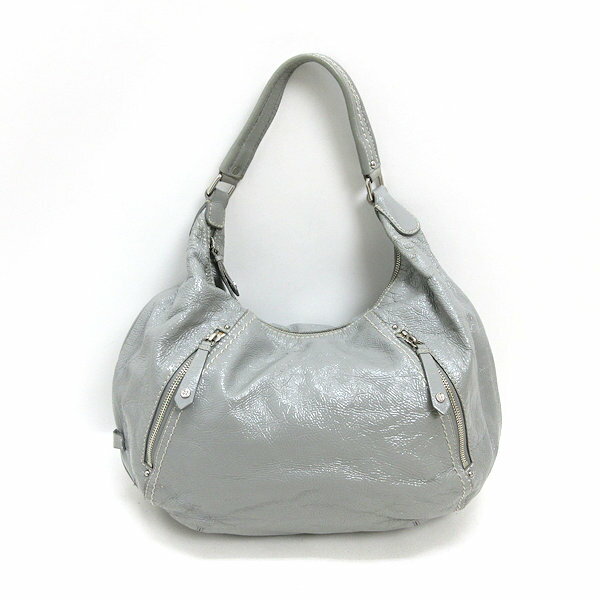 z■コールハーン/COLE HAAN ハンドバッグ 本革レザー/灰/BAG/LADIES■161【中古】■