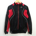 G■ティゴラ/Tigora サイクルジャージ /4B1104JJ【M】黒赤/men's/31【中古】■