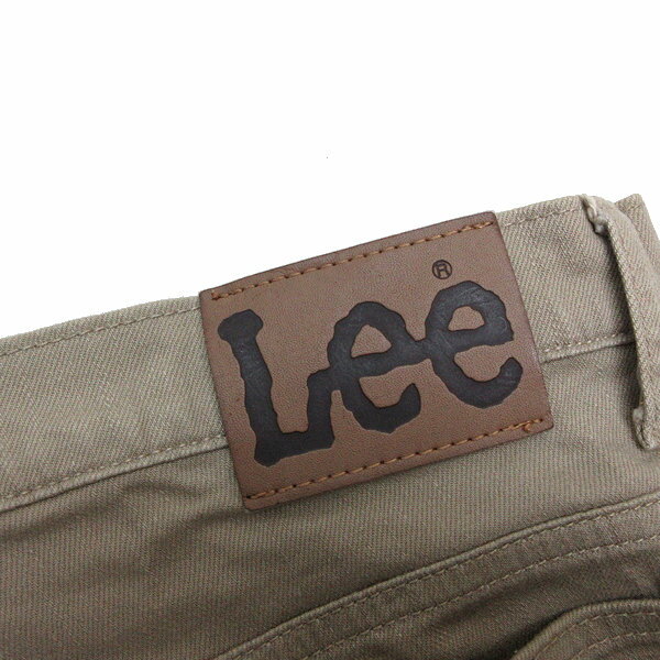 a■リー/Lee ストレッチ コットンパンツ【33】ベージュ/MENS/65【中古】
