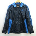 s■アディダス/adidas スポーツウェア/ジャージ【L】紺/MENS/141【中古】