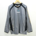 G■トッパー/TOPPER ピステジャケット/スポーツウェア【LL】灰/men's/139【中古】■