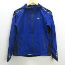 G■ナイキ/NIKE ナイロンジャケット/スポーツウェア【レディースM】LADIES/40【中古】■