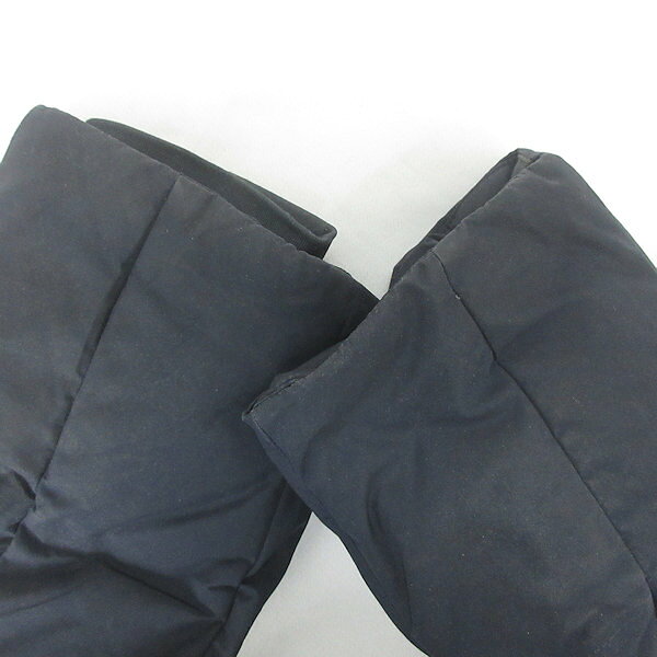 Q■ユニクロ/UNIQLO フーディーシームレスダウンジャケット■紺【メンズS】MENS/101【中古】