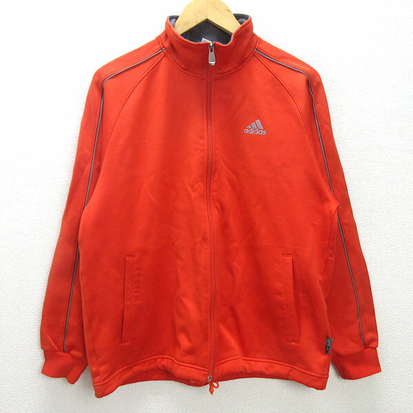 H■90s■アディダス/adidas トラックジャケット ジャージ ヴィンテージ【M】橙/MENS■59【中古】
