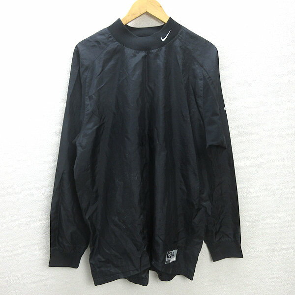 G■ナイキ/NIKE ピステジャケット/スポーツウェア【XL】黒/men's/21【中古】■