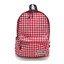 s■アウトドア/OUTDOOR チェック柄 リュック BAG■ピンク/LADIES/144【中古】