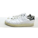 y■INDIA製【25.5cm】アディダス/ADIDAS スタンスミス S77476 レザースニー■白/黒MENS/54【中古】