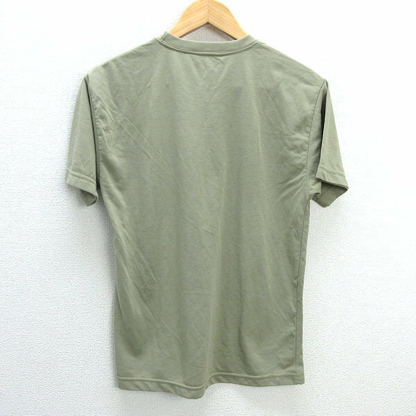 y■モンベル/MONT-BELL WIC.ライトTシャツ カリグラフィータビTシャツ【メンズXS】MENS/224【中古】