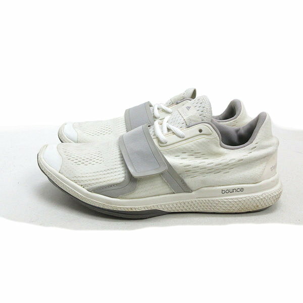 s■【24.5cm】アディダス/adidas×STELLA McCARTNEY スニーカー Atani Bounce AQ3044■白/LADIES/22【中古】