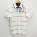 z■ガッチャ/GOTCHA ポロシャツ 半袖【L】白/men's/1【中古】