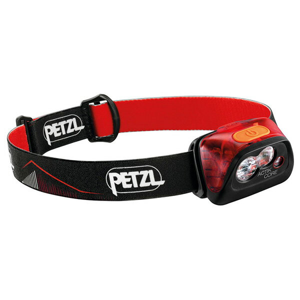 PETZL ペツル アクティックコア/レッド E099GA01アウトドアギア LEDタイプ ランタン ヘッドライト レッド ベランピング おうちキャンプ