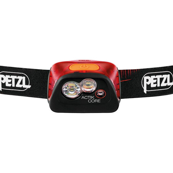 PETZL ペツル アクティックコア/レッド E099GA01アウトドアギア LEDタイプ ランタン ヘッドライト レッド ベランピング おうちキャンプ