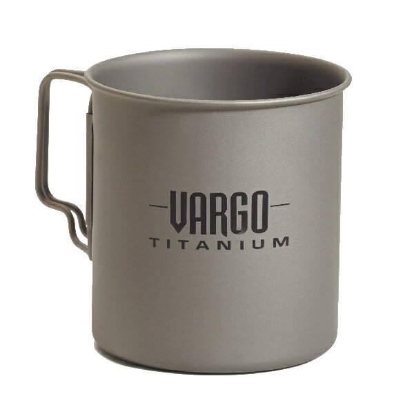 vargo(バーゴ) チタニウム トラベルマグ 450 T-406 マグカップ 水筒 ボトル カップ アウトドア用マグカップ コップ