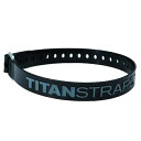 TITAN STRAPS(タイタンストラップ) タイタンストラップ 工業用 30 インチ（76cm）/ブラック TSI-0130-BLK 便利グッズ 結束バンド テント部品 アクセサリー