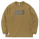 CHUMS(`X)CHUMS Logo L/S T-Shirt/Brown/XL/CH01-1828 TVcjp EFA TVc Jbg\[ YTVc