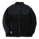 CHUMS(チャムス) Recycle Chumley Fleece Jacket／Black/M/CH04-1327 フリースジャケット男性用 コート ジャケット メンズフリースジャケット
