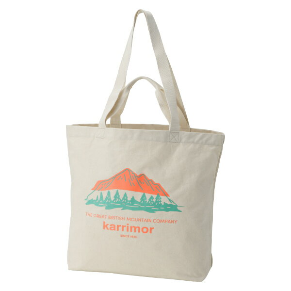 karrimor(カリマー) ben nevis cotton tote/Vermilion/Blue Green/ 501119-2101 トートバッグ スポーツ用トートバッグ