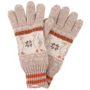 チャムス 手袋 メンズ CHUMS(チャムス) Booby Snow Knit/Glove/BG/L　CH09-1293 冬用グローブ 手袋 アウトドアウェア小物　手袋