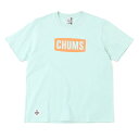 CHUMS(`X)CHUMS Logo T-Shirt/Lt-Blue/L/CH01-2277 TVcjp TVc Jbg\[ YTVc