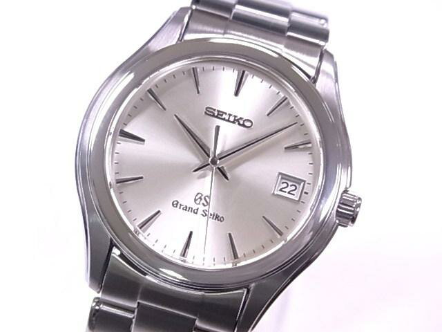 【美品】セイコー　SEIKO　SBGX005 グランドセイコー　クォーツ　SS　シルバー文字盤【中古 ...