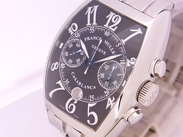 FRANCK MULLER　フランクミュラー　8885CCCDT　カサブランカ　クロノグラフ　SS　 ...