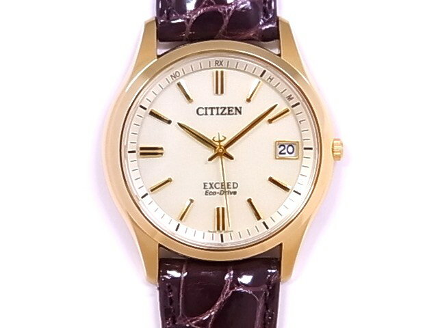 【新品同様】シチズン　CITIZEN　EAG74-2942　エクシード　エコドライブ　ソーラー電波　 ...