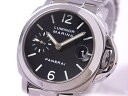 パネライ　PANERAI　PAM00050　ルミノールマリーナ 40mm　SS　黒文字盤　自動巻き