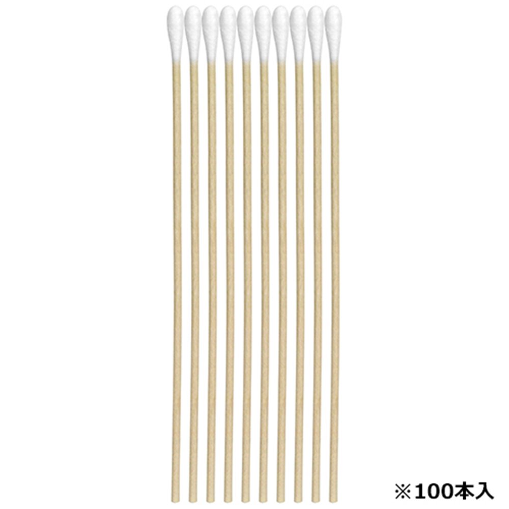 SK11 お掃除綿棒しずく型4.8mm 100本入 [大工道具 清掃 作業 工業用 窓 サッシ 家電 機器 拭き取り 塗..