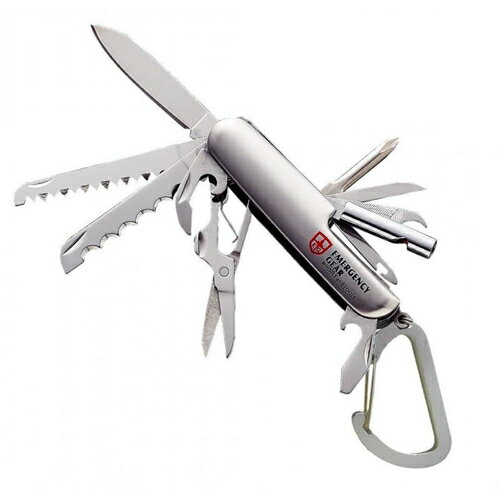 ナカバヤシ 中林製作所(冒険倶楽部) ホイッスル内蔵 多機能ツールS CS-01