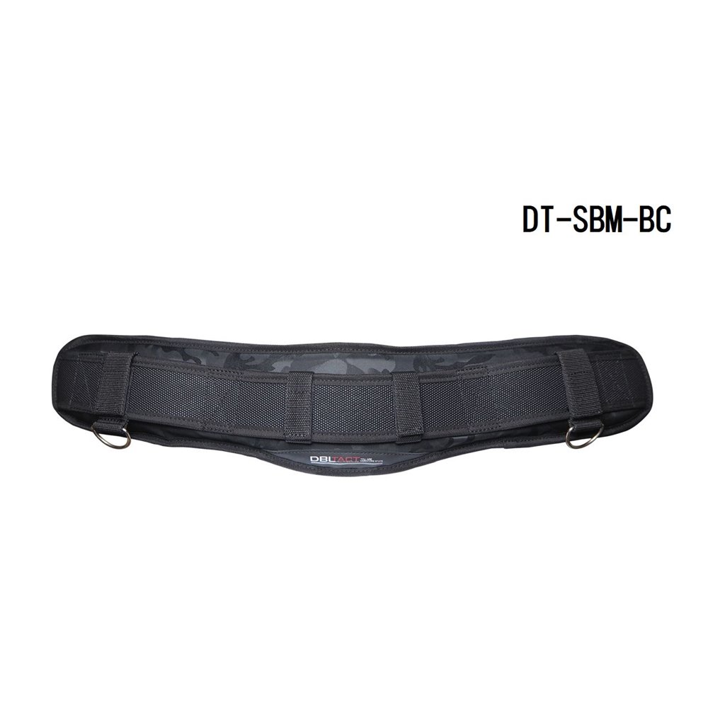 DBLTACT(ダブルタクト) 安全帯胴当ベルト(サポーター) Mサイズ ブラック迷彩 [作業用品 腰袋 極厚 保護..