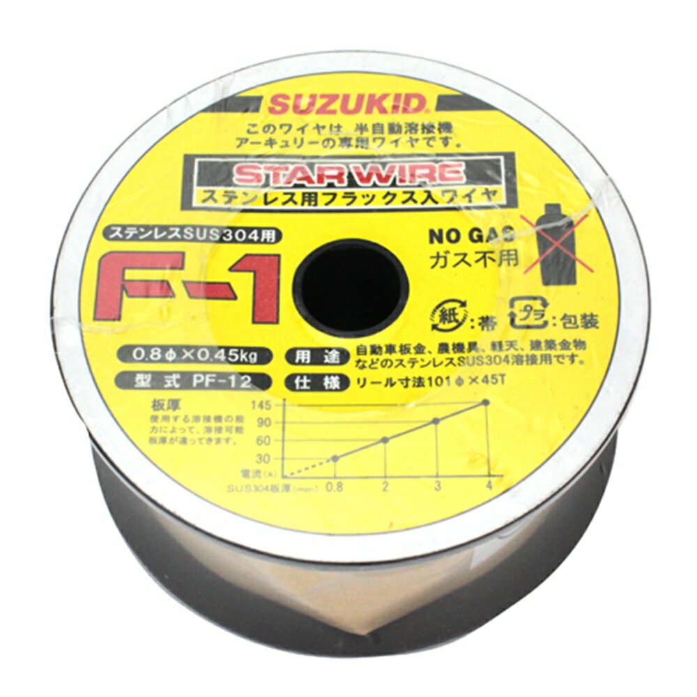 SUZUKID スズキッド スター電器 F-1ステン0.8×0.45 PF-12