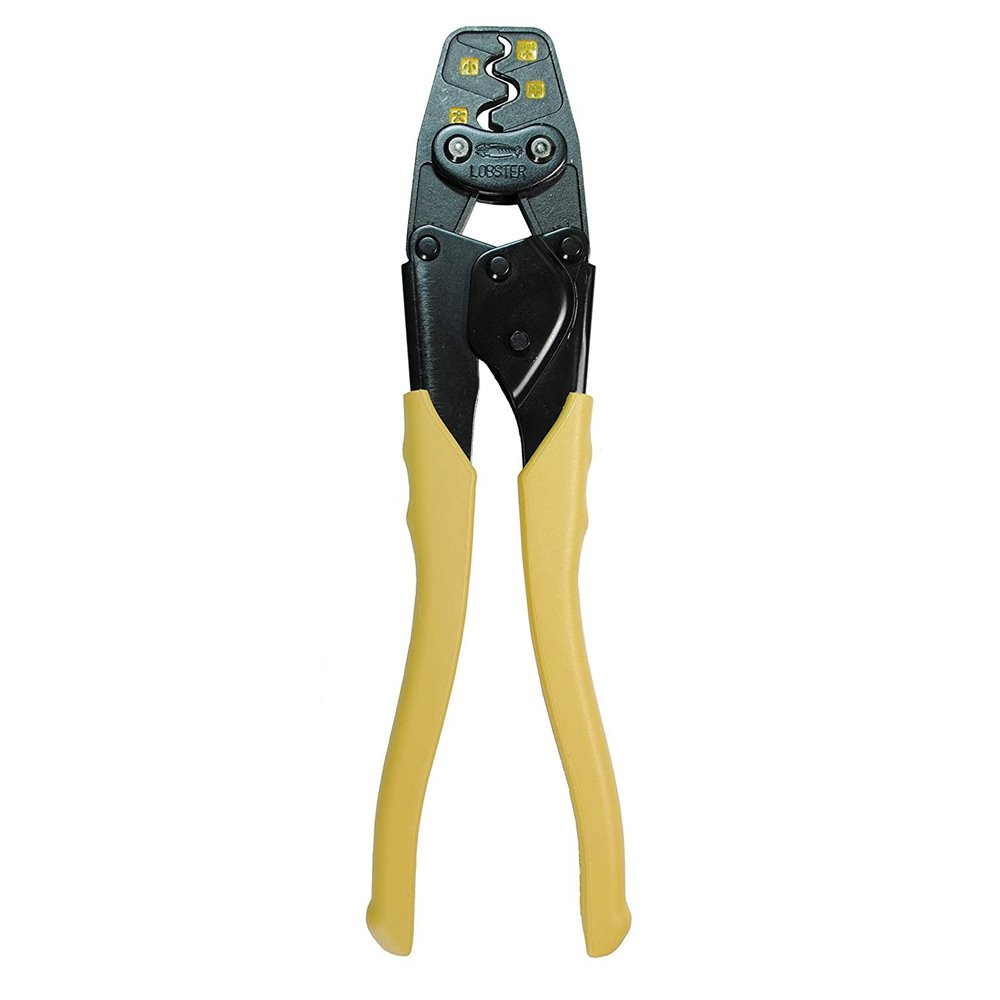 ロブテックス エビ リングスリーブE型用圧着工具 使用範囲小(1.6x2)・小・中・大 [電設 配管 電気工事士技能試験 練習用] AK-17A