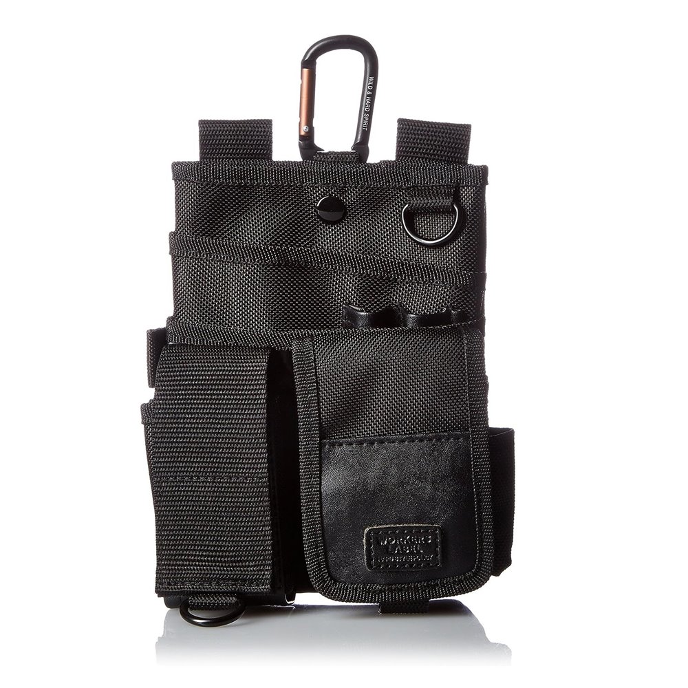 中林製作所 ワーカーズレーベル 小物ケース [工具 DIY 作業 小物入れ 道具袋] F-77