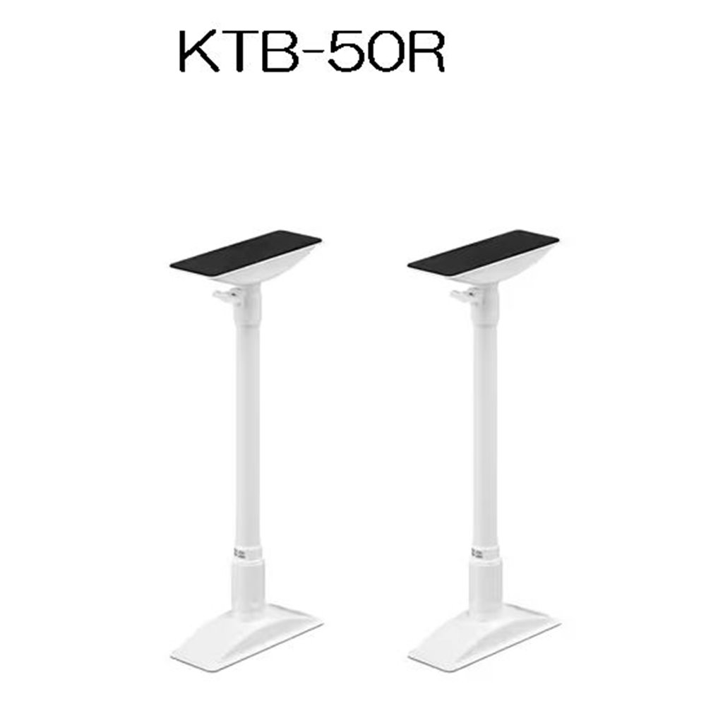 アイリスオーヤマ 家具転倒防止伸縮棒 MLサイズ ホワイト 2本入り [地震 防災 固定 突っ張り棒 工具不要] KTB-50R