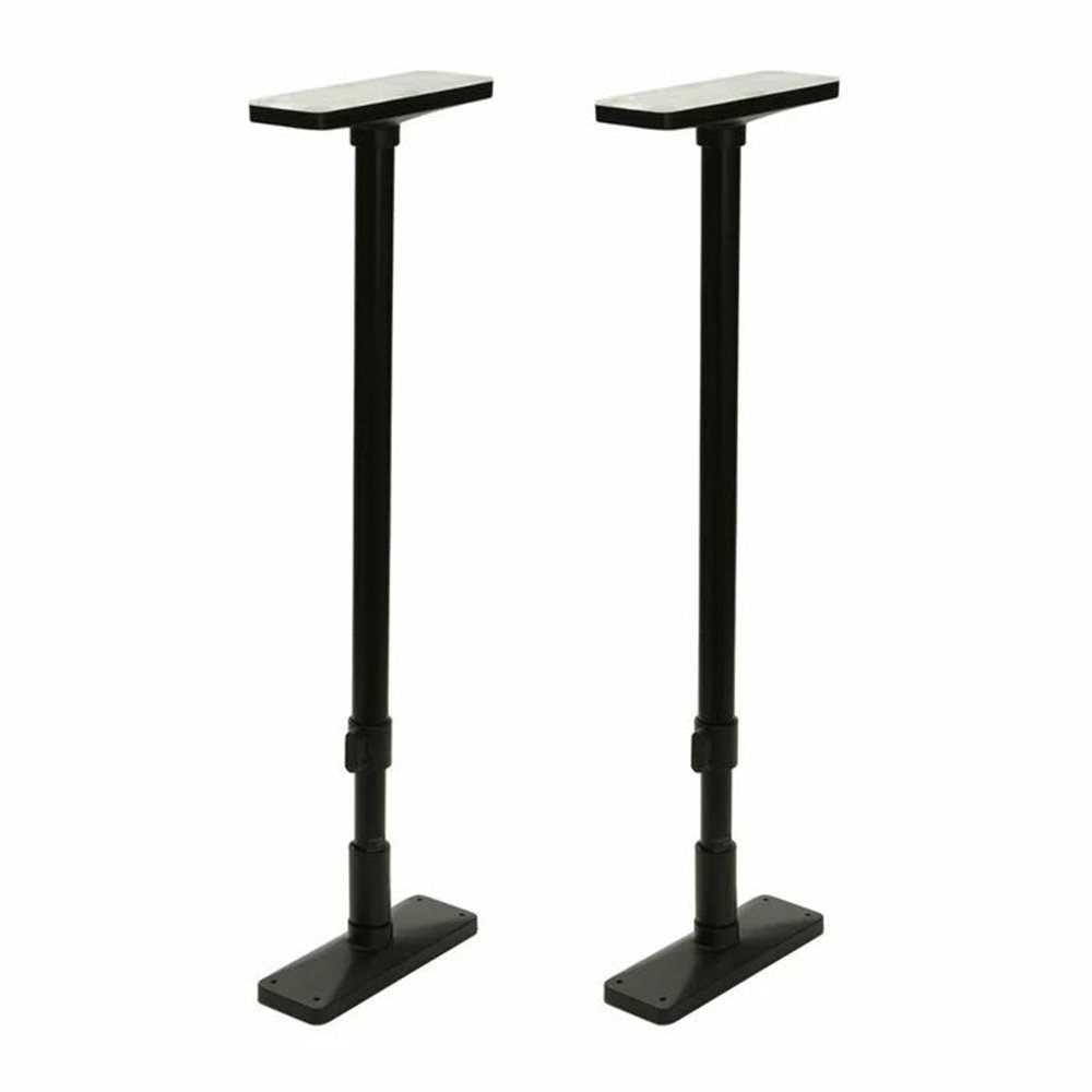 平安伸銅 家具転倒防止突っ張り棒 (2本組) 高さ65〜100cm [家具 固定 地震 防災 ストッパー ねじ不要] UEQ-65K(マットブラック)