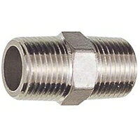 三栄水栓 SANEI ステンレス六角ニップル《配管用品》 [TS700-30]