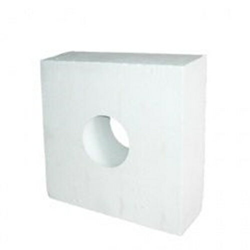 HONMA ホンマ製作所 メガネ石 厚み100mm≪煙突壁出し用部材/φ200mm用（二重煙突φ150mm用）≫ [No.5018070..