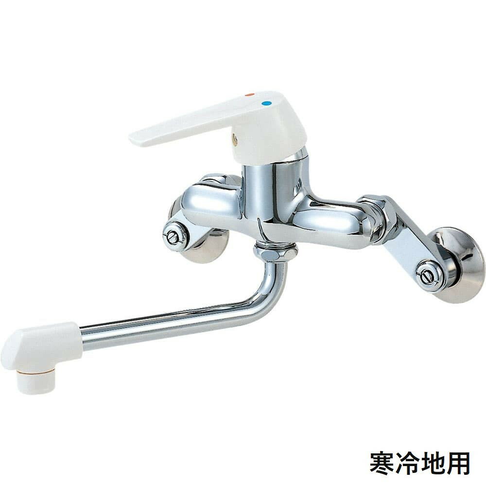 SANEI シングル混合栓 (寒冷地用) [キッチン 水栓 蛇口 水道 整流吐水 交換 リフォーム] CK1700DK-13
