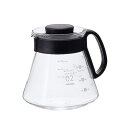 ハリオグラス V60レンジサーバー600ブラック XVD-60B