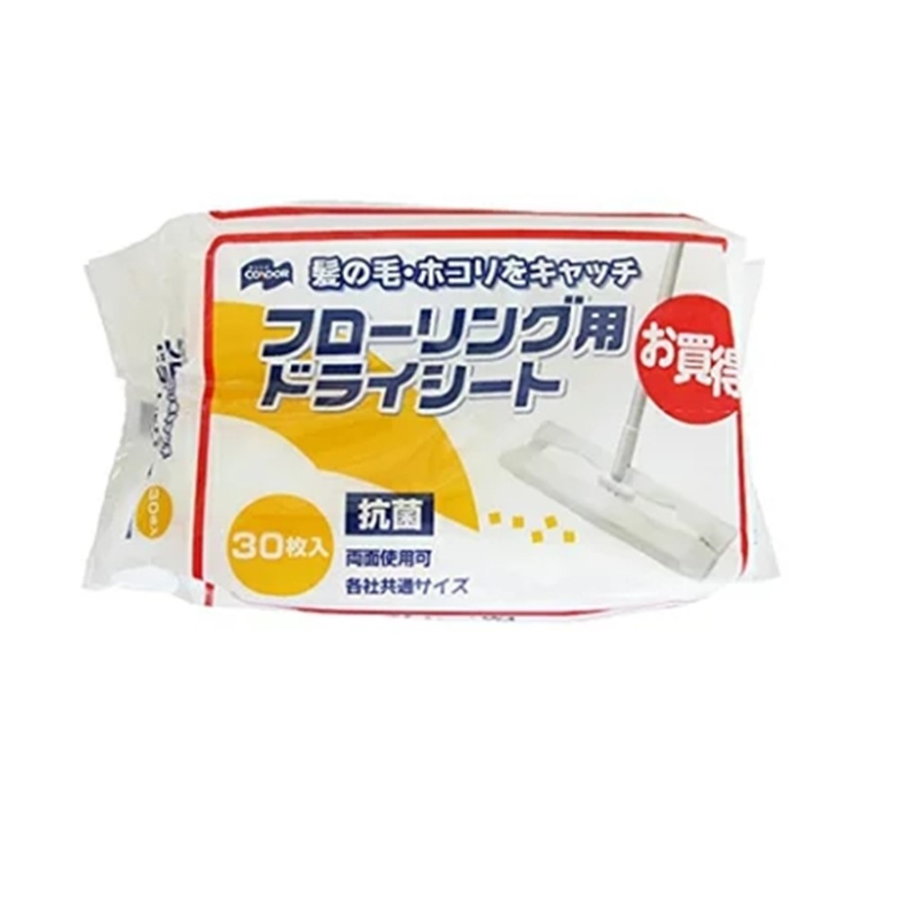 【6/4 20:00～6/11 01:59 エントリーでポイント10倍】山崎産業 フローリング用ドライシート 30枚入 30P